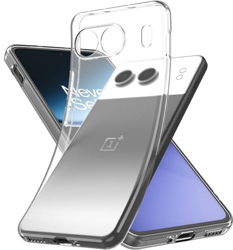 YESARMOR Transparent Hülle Weiches Silikon Handyhülle - für Oneplus Nord 4 Handyhülle, Stoßfeste Kratzfest, Extra Dünn, Schutzhülle für Oneplus Nord 4