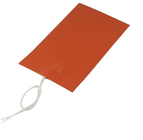 EpheyFIF Tappetino riscaldante per serbatoio dell'acqua, per camper, camper, roulotte, roulotte, casa mobile, con termostato, interruttore on/off automatico, design reticolare in fibra di carbonio,