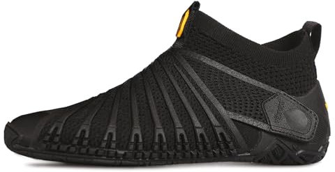 V I B R A M Furoshiki Knit/Knit High Women - Damen Barfußschuh/Wickelschuh (Knit High Black, EU Schuhgrößensystem, Erwachsene, Damen, Numerisch, M, 40)
