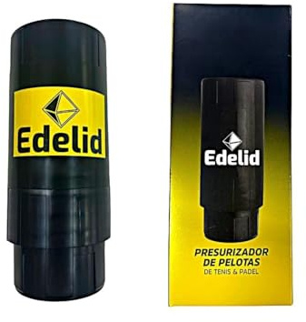 Edelid, pressurizzatore Palle Padel, Tennis e Frontenis. Tieni la pressione delle tue palle in ogni colpo di pala e racchetta. Alta durata, accessorio economico, leggero, semplice ed efficiente