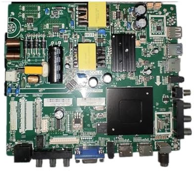 Scheda madre TV WiFi di rete TP.HV530.PB801 4K for TV da 42-55 pollici, scheda madre universale con telecomando