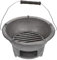 VICASKY Cast Iron Bbq Charcoal Stove Outdoor Barbecue Tool for Grilling Heating Cooking Resistant Design for Camping Picnic Use