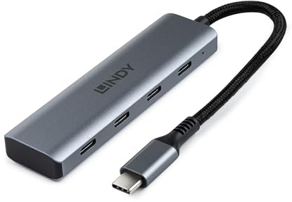 Lindy - 4-Port USB 3.2 Gen 2 Type-C Hub