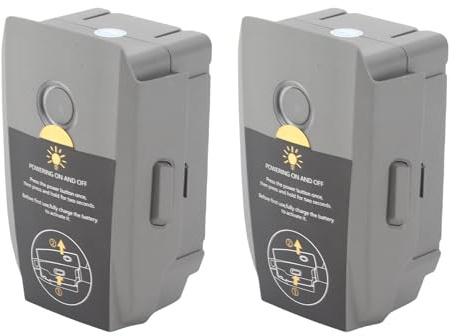 KIMISS 2 Intelligente Flugbatterien mit 3850 MAh für 2 Pro- und Zoom-Drohnen-Quadcopter – Schnelles Laden und Selbsterhitzendes Design für Längere Flugzeit