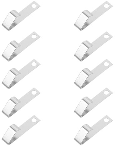UKCOCO 10pcs Aaa Battery Contact Plate Pad Spring Silver Battery Terminal Connector Negative to Positive Conversion for Electronic Devices