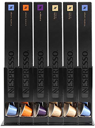 Flagship Kapselhalter für Nespresso 6 Boxes schwarz