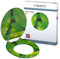 SCHÜTTE 80029 MDF-Holzkern WC-Sitz GREEN LEAFS,