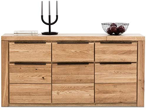Sideboard Greta Kommode Anrichte 160 cm Eiche geölt Teilmassiv NEU/OVP
