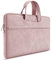 TECOOL 15,6 Pollici Custodia PC Borsa per 15-15,6 HP dell Lenovo ASUS Acer Samsung Laptop, Morbide Sleeve Porta PC Portatile per MacBook PRO 16 2021, 15 Surface Laptop 3, Matebook D16/D15, Rosa