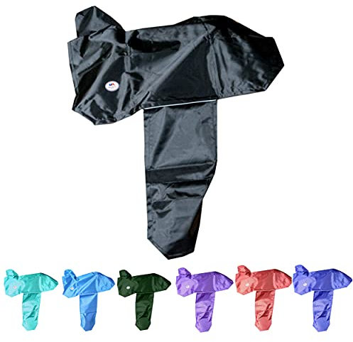 Majestic Ally 1000D wasserdichter reflektierender Western Sattelbezug elastische Gurte zur sicheren Befestigung an allen Ecken und Schutzblechen passt auf die meisten Westernsattel in Standardgröße