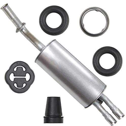 Adamot Endschalldämpfer Auspuff Endtopf für 2.6 2.8 A6 C4, 100 C4