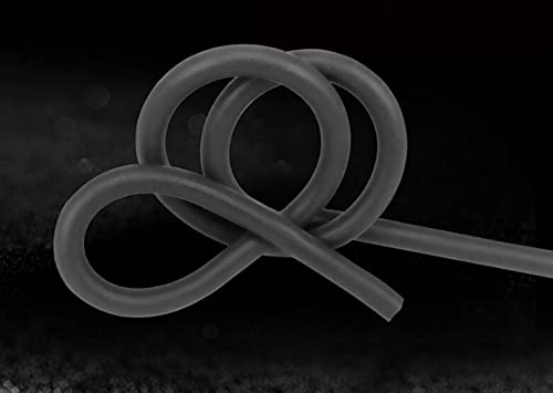 XFCNOI 1 stück runde diap 1, 5 2 3 4 mm oring Linie Cord schäumend gummiform dämpfer wasserdicht geschäumt silikongummi dichtungsstreifen (Farbe : Black O, Größe : Dia 2.5mm)