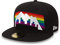 New Era 59Fifty Cap Denver Nuggets Black Schwarz, Size:7 1/8