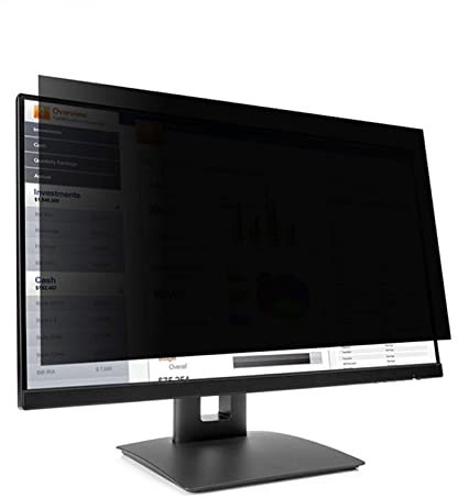 CARWERL Sichtschutzfolie für Diagonale 24-27 Computer, Aufsteck-Blaulichtfilter für Breitbild-Monitore, Bildschirmschutzfolie zur Vertraulichkeit von Daten,26 inches 551 * 344