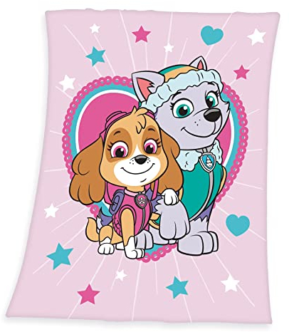 Herding Fleecedecke Paw Patrol, 130 x 170 cm, 100% Polyester, Fleece