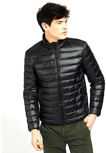 Guess Uomo Piumino Corto M1RL47WDQ50 Poliammide Nero M