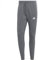 adidas Herren Essentials Fleece 3-Stripes Tapered Cuff Pants, dark grey heather, M