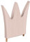 BioKinder Holzstecker aufsteckbare Krone Holz-Krone Aufstecker für Laura-Garderobe Laura aus zertifiziertem Massivholz Kiefer Steinrosé lasiert