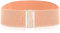 Cobee Ceintures larges et extensibles pour femme, ceinture élastique vintage, tendance, rétro, réglable, avec boucle pour robes, rose, Adjustable: 68-100cm/26.7-39.3in