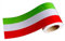 Fascia banda adesiva adesivi bandiera italia tricolore in 8 misure decal moto casco cod.2116 (Altezza 5 cm - Lunghezza 130 cm)