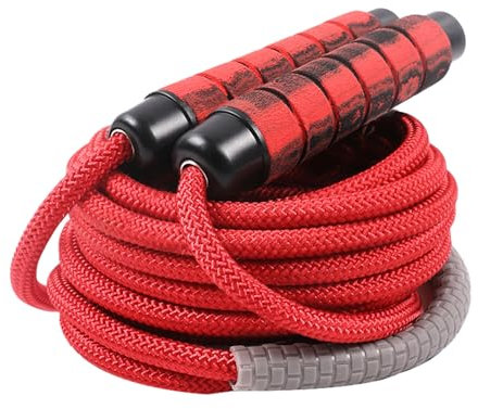Sipiris Corda per Saltare Lunga 7 metri Jump Rope per Multiplayer per Bambini e Adulti per Saltare Regolabile (Rosa)