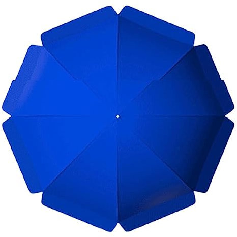 Toldo de repuesto para sombrilla de patio para sombrilla de 6 pies de 8 o 10 varillas, cubierta de tela para sombrilla