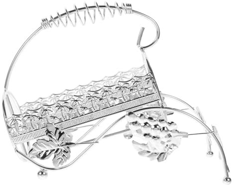 MAGICLULU botellero de Vino Set Vino Set de Vino Wine Rack garrafeira de vinhos Barra de som vinotecas Expositor de Botellas de Vino botellero Individual botelleros metalicos Planchar Silver