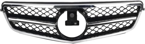 Auto Rejilla Delantera Para Mercedes Para B&enz W204 Clase C C180 C200 C260 C63 2007-2014 Rejilla De Parachoques Delantero De Coche Rejilla De Riñón Frontal De 1 Pin