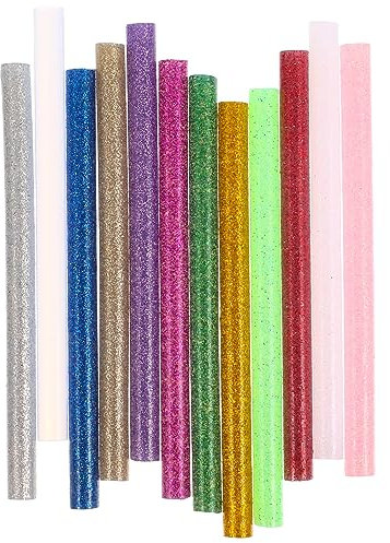 CIMAXIC 130piezas Barras De Pegamento Termofusible De Unidades Para Manualidades y Reparaciones