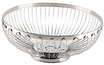 SOIMISS Cesto Di Frutta Cesti Di Frutta Titolari Moderno Vassoio Di Frutta Secca Bidone Drenare Cestino Portafrutta Verdura Contenitori Magazzinaggio Cucina Cestini Filtro Fruttiera Silver