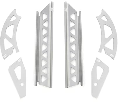 LST Verstärkungsbleche Längslenker Querlenker Hinterachse (6er Set) kompatibel mit BMW 3er E30 E36 Compact Z3 Roadster – Motorsport, Drift & Leistungssteigerung, stabile Kraftübertragung