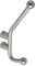 Garderobenhaken ZIA Stangen Ø 10 mm Edelstahl poliert 185 x 95 x 19 mm Wandhaken zum Schrauben Wandgarderobe Huthaken von SO-TECH®