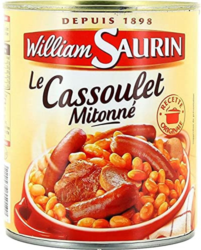 William Saurin Le Cassoulet Mitonné 420g (lot de 6)