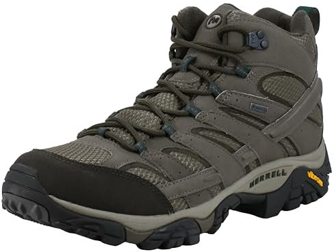 Merrell Herren Moab 2 Mid Gtx Trekking- & Wanderstiefel, Boulder, 44 EU