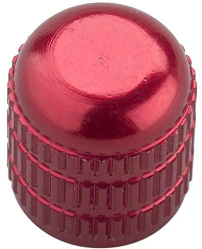 Fox Shox Luftventilkappe. 305-32, rote Legierung