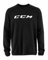 CCM Sweatshirt Locker Room Suit Jacket SR, Schwarz, L