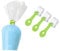 3 Pcs Kitchen Cake Decorating Bag Clips Fondant Frosting Piping Bags Icing Cupcakes Buckles Reusable Baking Tools