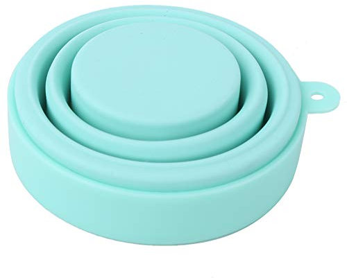 Portable Folding Cup, Collapsible Silicone Water Cup, Telescopic Mug Drinkware for Outdoor Travel Camping (230ml)