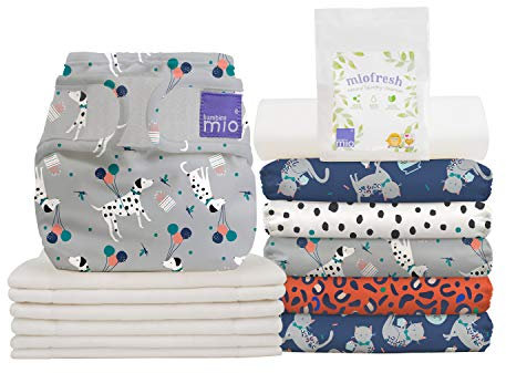 Bambino Mio Mioduo Windeln, waschbar, Größe 2 + 9 kg, 1 Einheit NKDUO2 PET