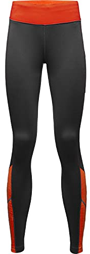 GOREWEAR R3 Damen Thermo Tights, Black/Fireball, 36