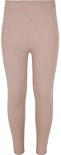 Urban Classics Damen Girls High Waist Jersey Leggings duskrose, 122/128