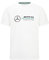 MERCEDES AMG PETRONAS Formula One Team - Offizielle Formel 1 Merchandise Kollektion - Großes Logo-T-Shirt - Weiß - Herren - S