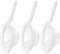 3 Pack Fine Mesh Strainer - 200, 300, 400 Mesh, Ultra Fine Plastic Sieve with Comfortable Handles, for Filtering Juice, Wine, Milk