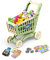 RedCrab Carrello Spesa Bambini Giocattolo, Set di Accessori per Negozio da 54 Pezzi Supermercato Giocattolo per Bambini, Regalo per Giocattoli Educativi