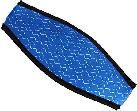 F FityleDiving Mask Strap Cover, Neopren Maskenband Taucherbrille, Neoprenband Abdeckung, Verstellbare Neopren Maskenband Wrapper Ersatz, Padded Neoprene Strap Cover für Wassersport