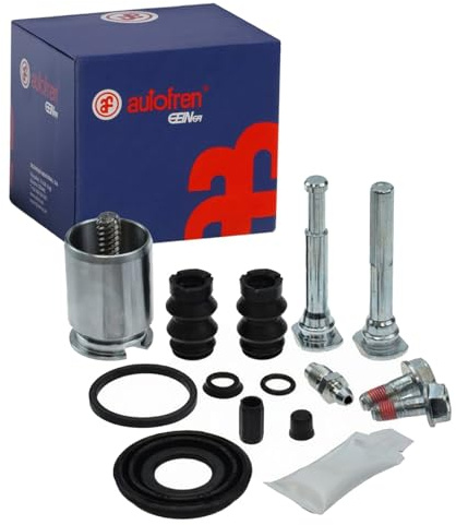 AUTOFREN SEINSA D43477S Bremssattel-Reparatursatz Hinten Kompatibel mit OPEL Corsa D Schrägheck S07, FIAT GRANDE PUNTO 199 PUNTO EVO 199 PUNTO 199, TOYOTA AURIS NRE15, ZZE15, ADE15, ZRE15, NDE15