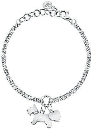 MORELLATO Mascotte Bracciale Donna in Acciaio, Cristalli - SAVL14