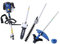 HYUNDAI Multifonction Thermique 52 cm³ 4 en 1, Moteur 2 Temps 1400 W, Débroussailleuse Lame 3 Dents, Coupe-Bordure 42 cm, Élagueuse 30 cm, Taille-Haie 39 cm, Harnais Inclus - HCOMBI55-1