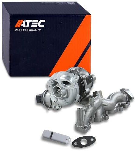 ATEC Germany 1x Turbolader, Kompatibel mit A udi A3, SKODA YETI, VW EOS, GOLF PLUS 5, GOLF 5 Variant (1K5), GOLF 6 (5K1)(AJ5), JETTA, PASSAT B6, PASSAT CC B6, SCIROCCO TIGUAN