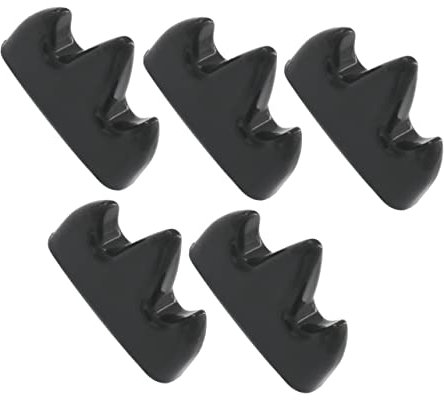 Vaguelly 5 Stück Drumstick Halterung Aus Kunststoff Drumstick Präsentationsständer Für Trommel Robuster Schlägelhalter Für Schlagzeug Zubehör Schwarz